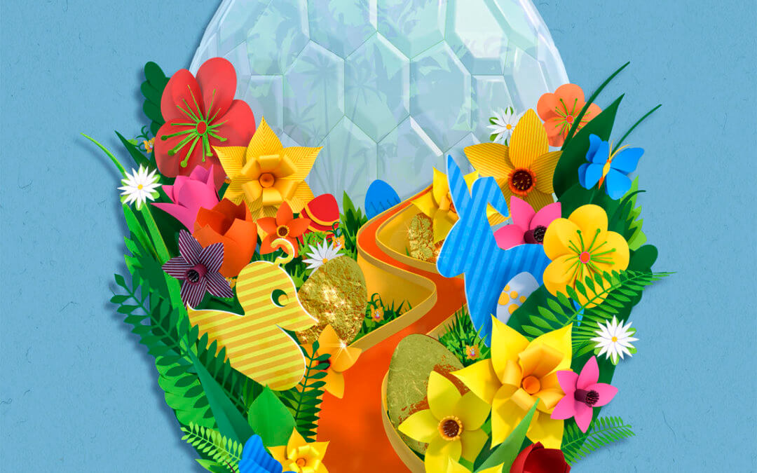 3D graphic design for the Eden Project and Gendall Design